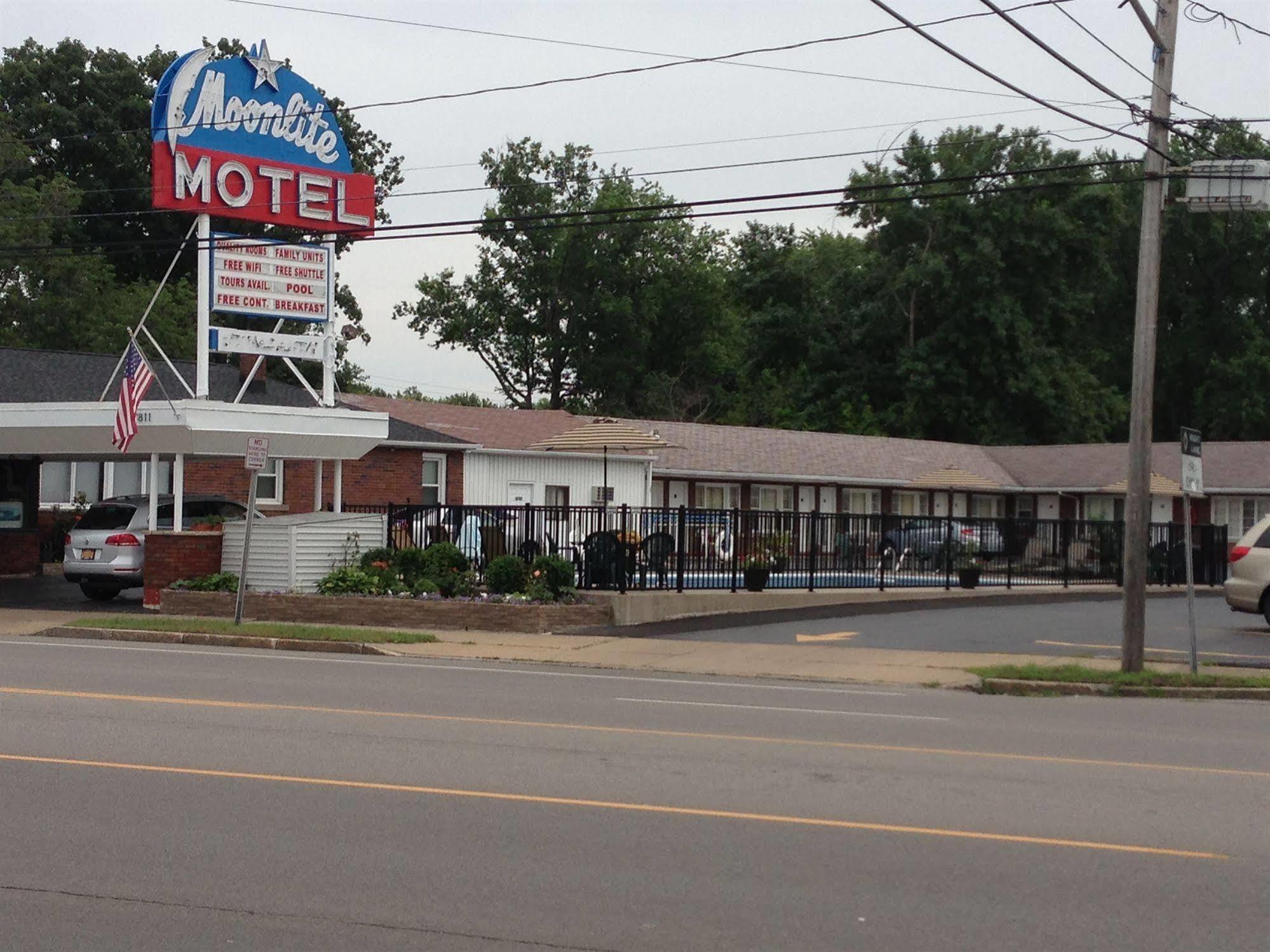ניאגרה פולס Moonlite Motel מראה חיצוני תמונה